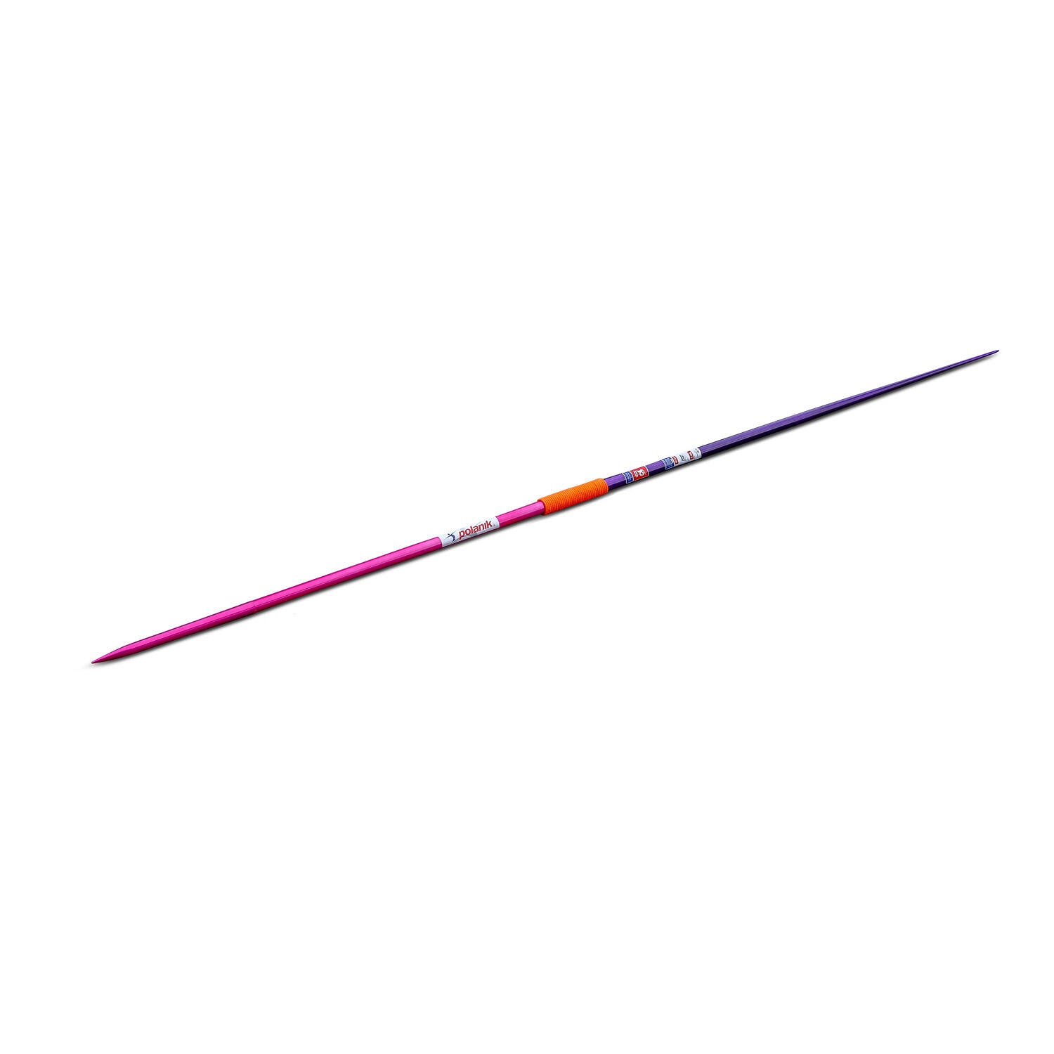 POLANIK Wettkampfspeer Air Flyer 700 g Version 2024 Leichtathletik Unisex Lila-Pink