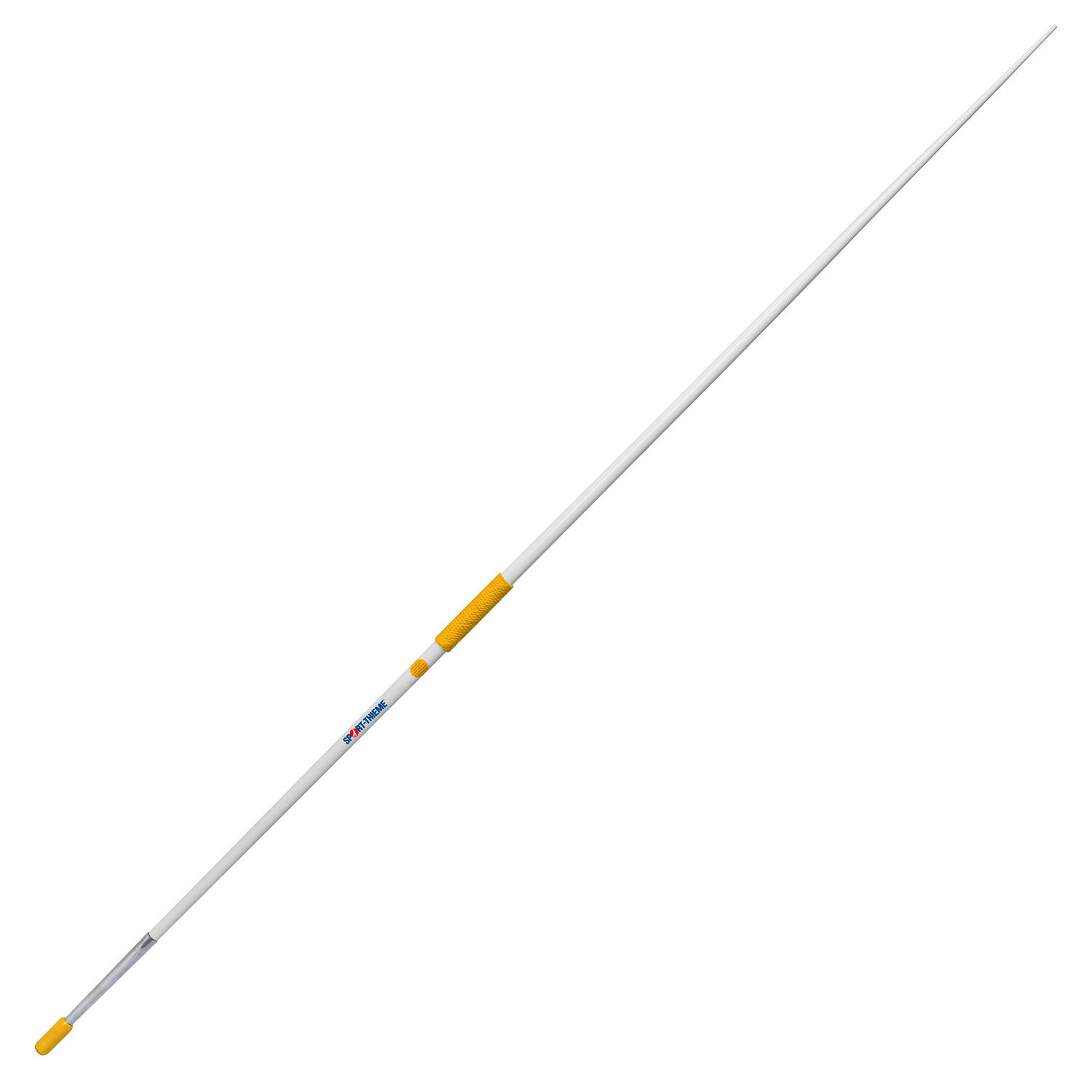 SPORT-THIEME Trainingsspeer Safe 800 g Leichtathletik Unisex Weiß-Gelb