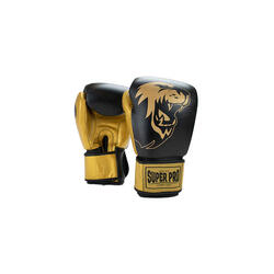 Gants de boxe pour sac de boxe - Noir/Or