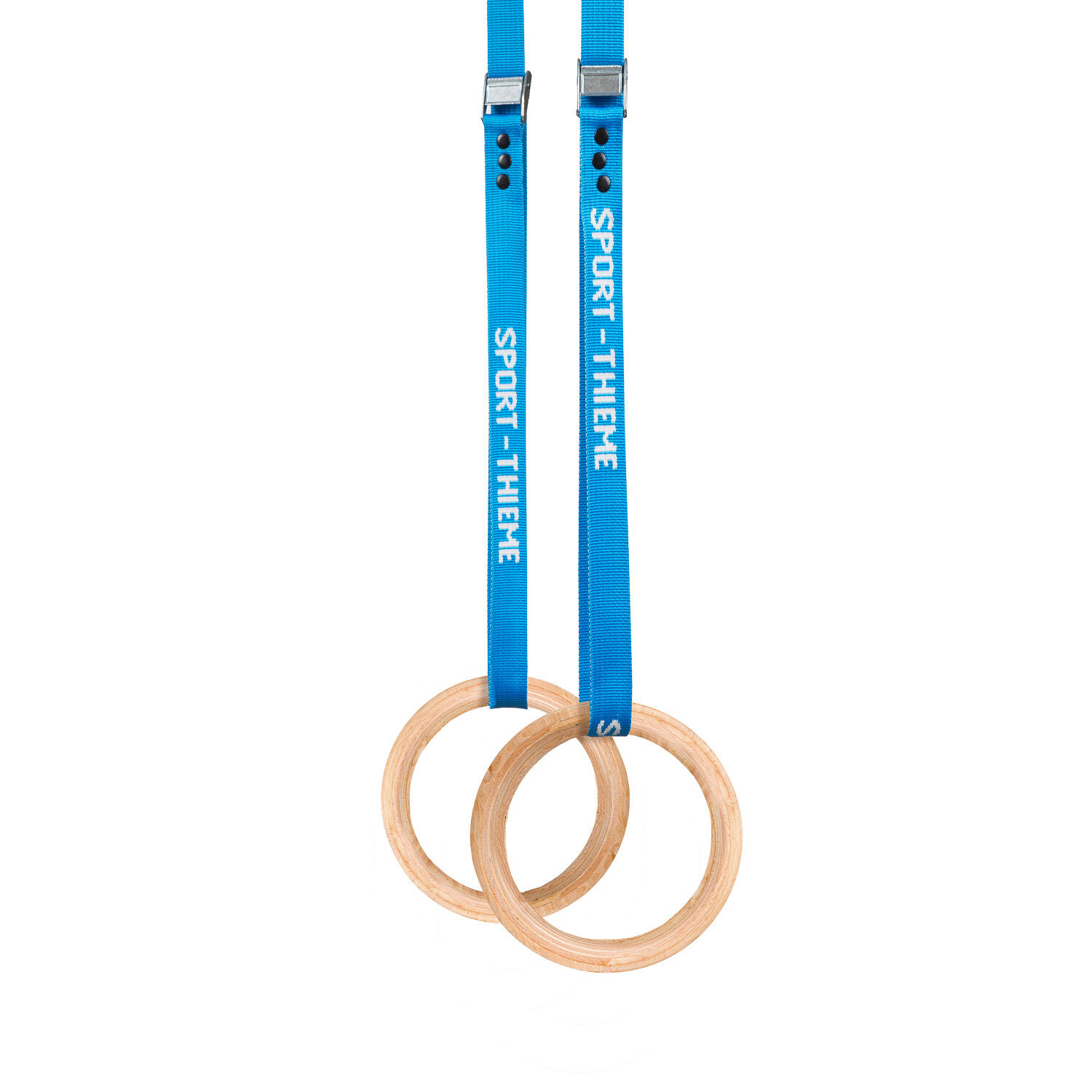 Turnringe-Set Indoor Blau Kinder Turnen Unisex Blau 4/4