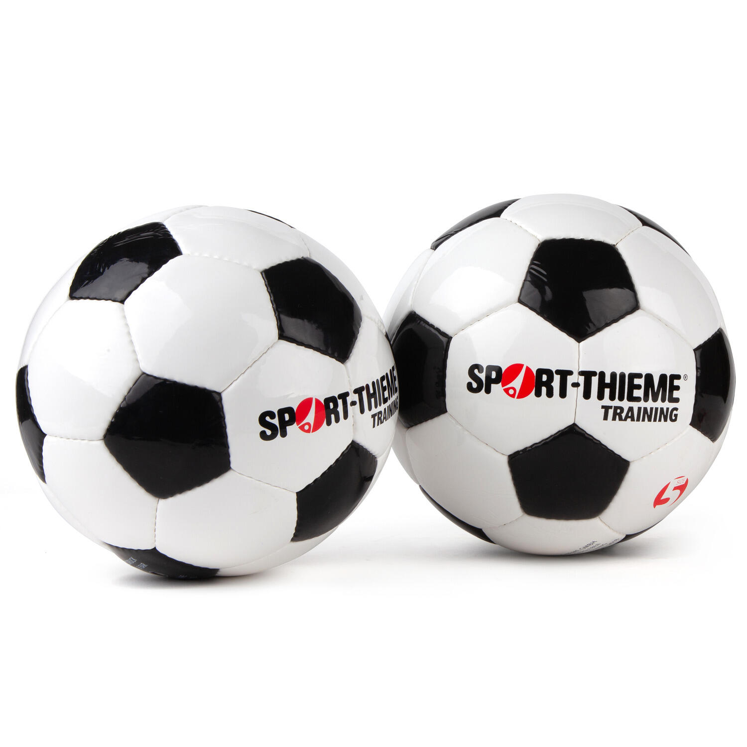 Fußball Training Größe 4 Fussball Unisex Weiß-Schwarz-Rot 3/4