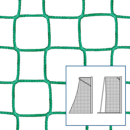 Kleinfeld-Fußballtornetz Gelb 4 mm Fußball Unisex Gelb