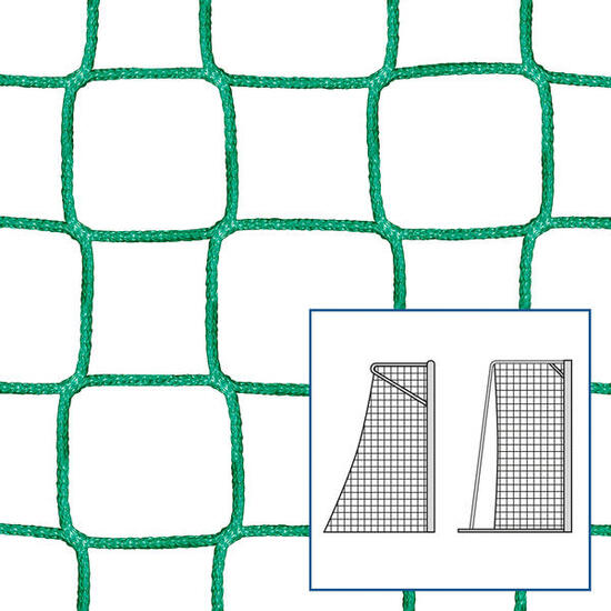 Kleinfeld-Fußballtornetz Gelb 4 mm Fußball Unisex Gelb