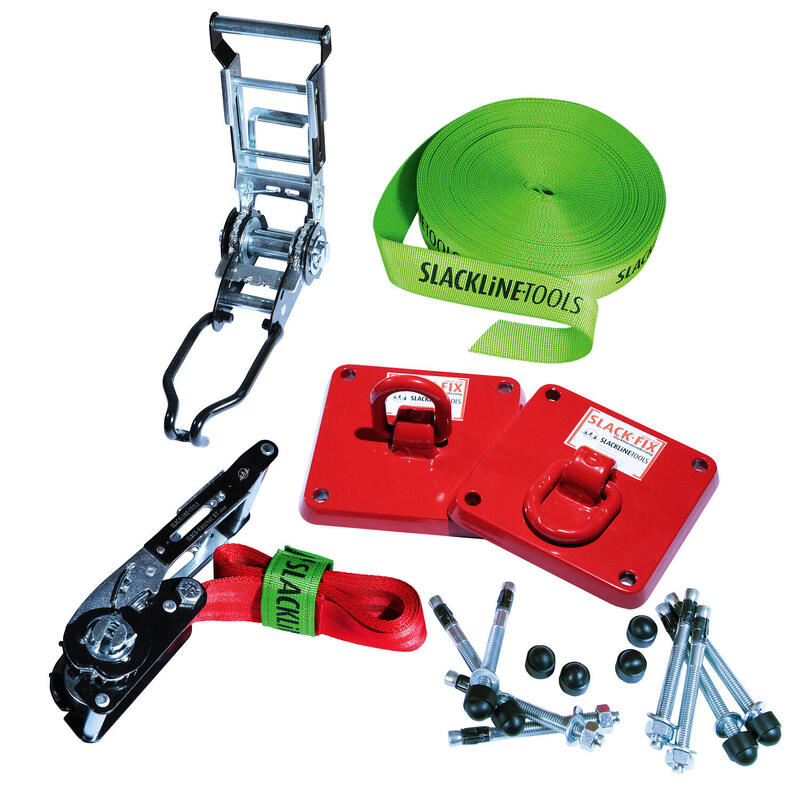 Slackline-Tools Kit de slackline « Slackfix »