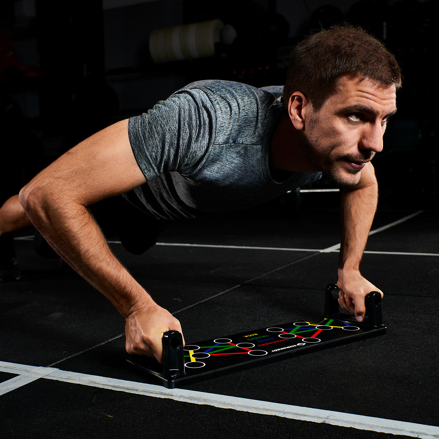 Attrezzo per piegamenti Multitrainer Push-Up Bodybuilding Unisex 6/7