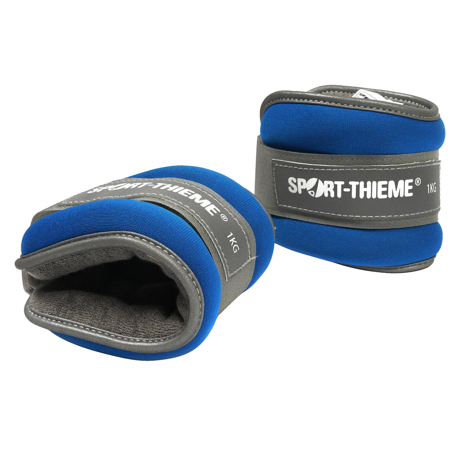 Gewichtsmanschetten Premium 1 kg, Blau Fitness / Krafttraining Unisex Blau 2/4