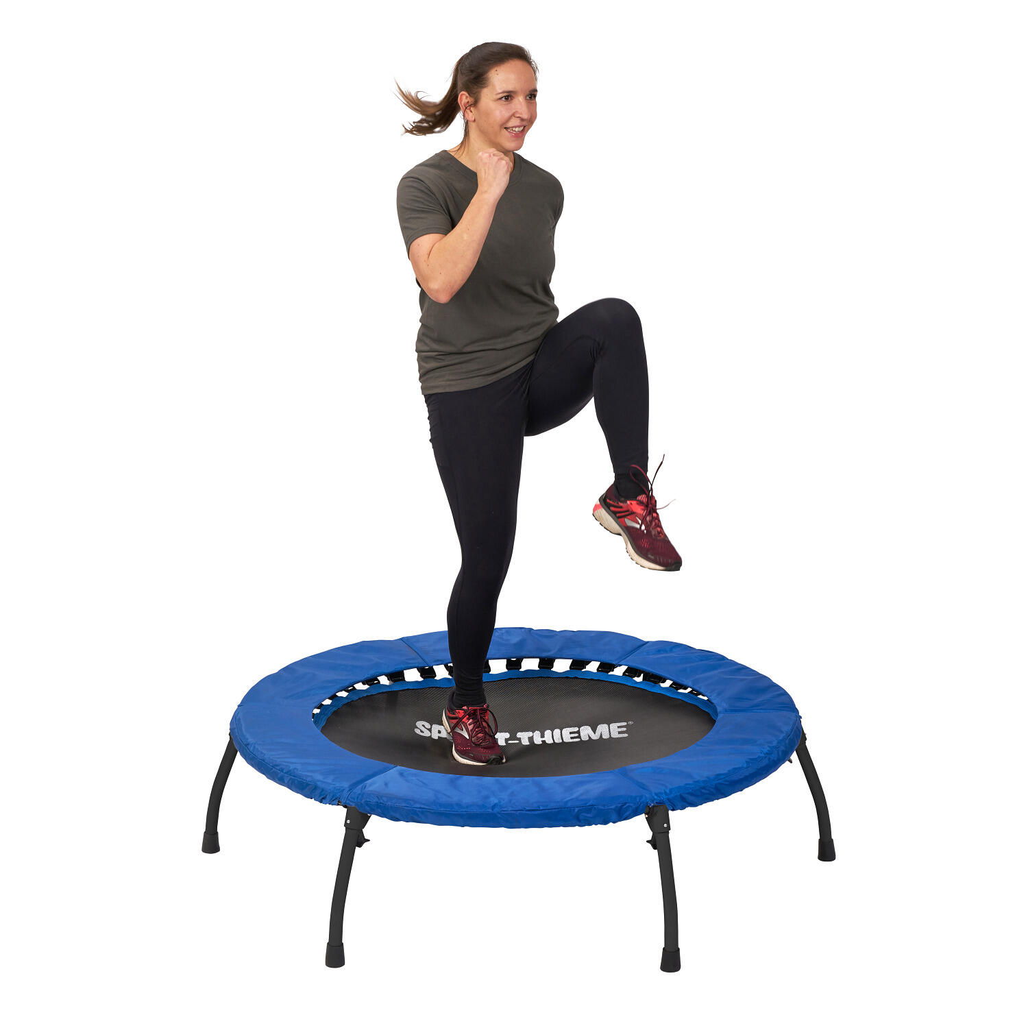 Trampolin Flex Pro 80 kg, weich ø 125 cm Trampolin Unisex Schwarz 5/6