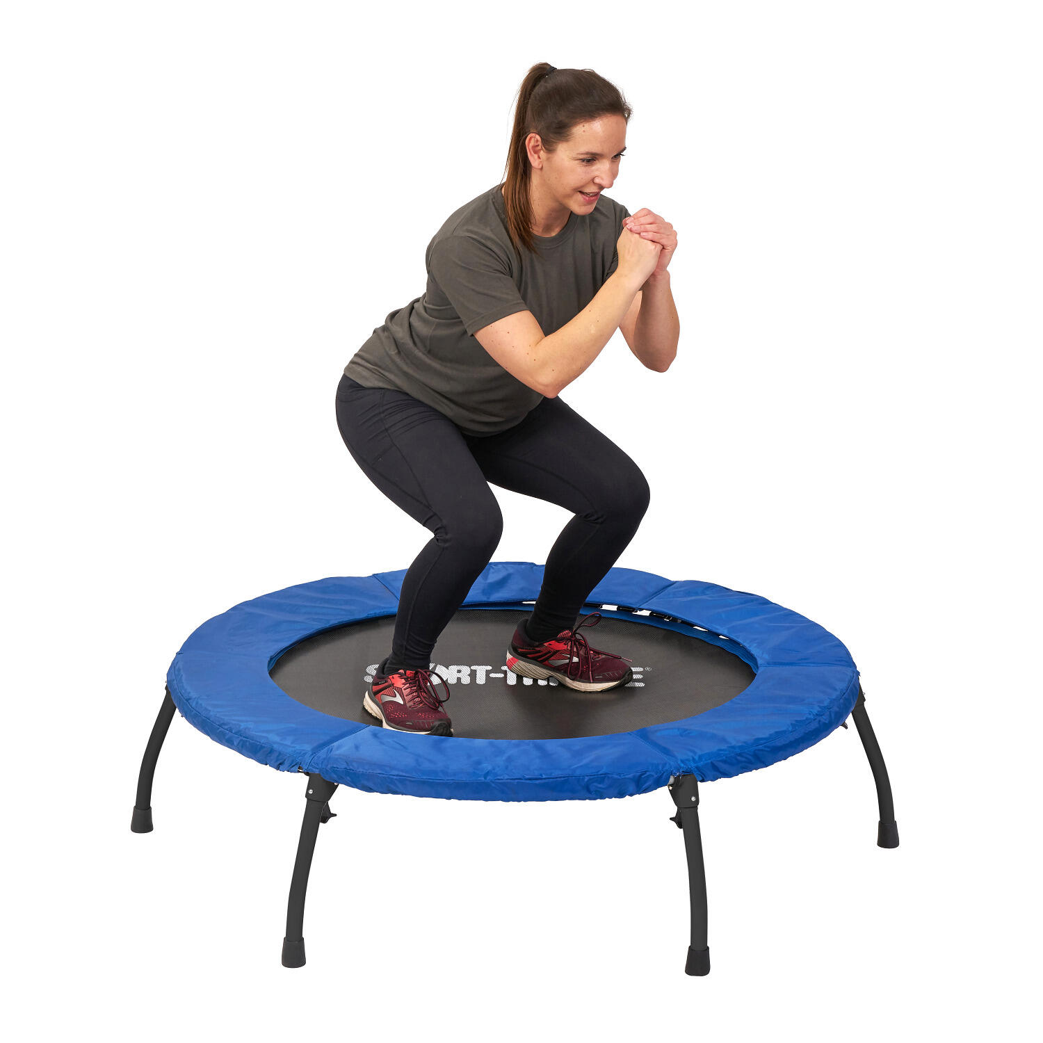 Trampolin Flex Pro 80 kg, weich ø 125 cm Trampolin Unisex Schwarz 4/6