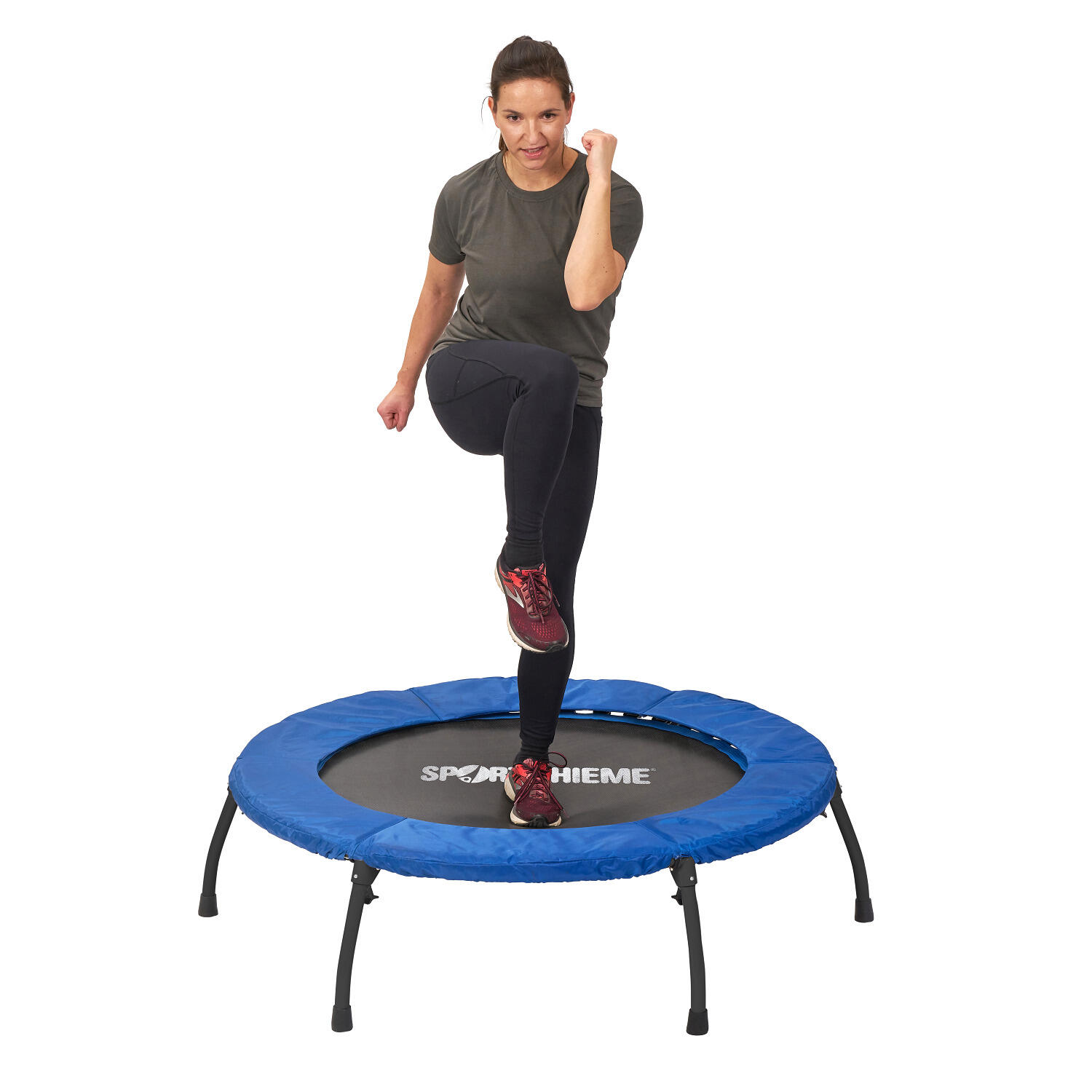 Trampolin Flex Pro 80 kg, weich ø 125 cm Trampolin Unisex Schwarz 3/6