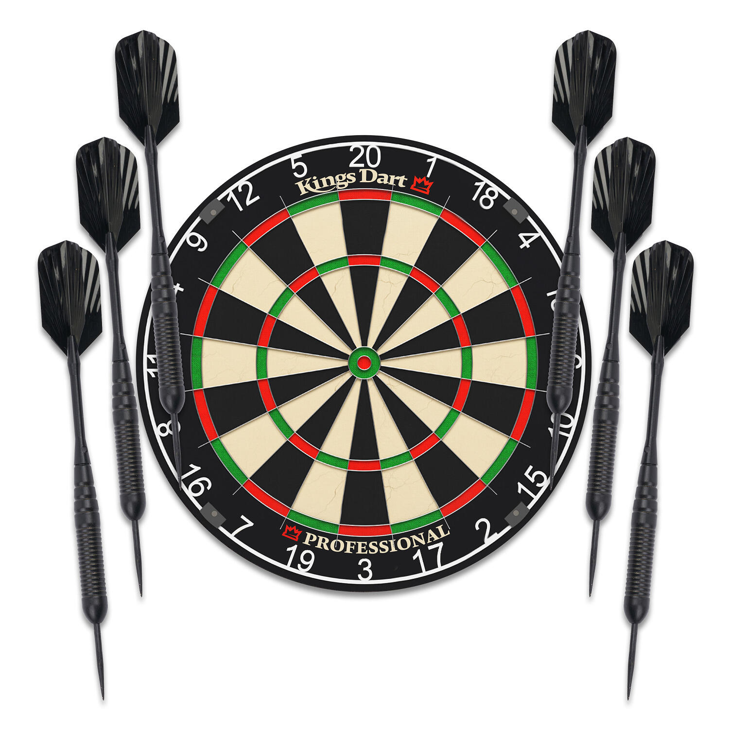 Dart-Set First Professional HD (Zahlenring Kunststoff) Darts / Steeldarts 2/2