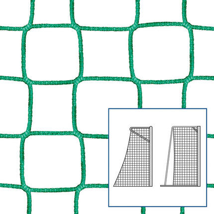 Kleinfeld-Fußballtornetz Gelb 4 mm Fußball Unisex Gelb