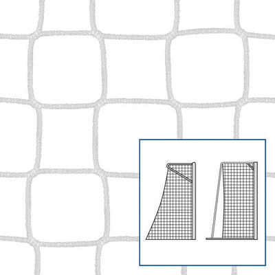 Kleinfeld-Fußballtornetz Gelb 4 mm Fußball Unisex Gelb