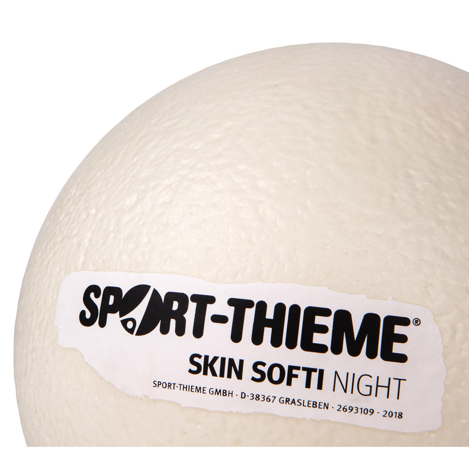 Weichschaumball Skin Softi Night Handball Unisex Weiß, Fluoreszierend 2/6