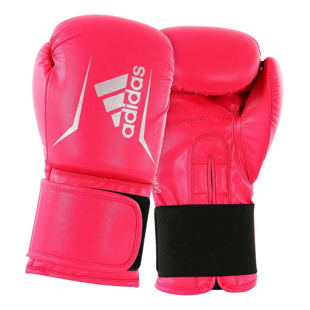 Боксови ръкавици Adidas Speed ​​​​50 черно/златни 12oz