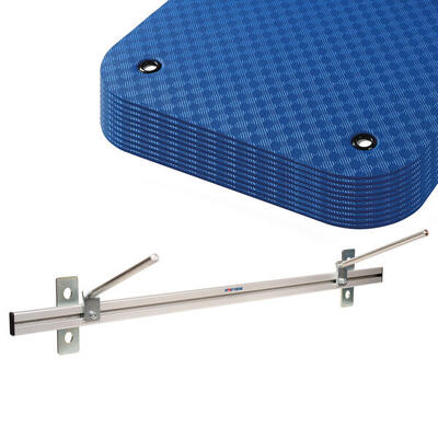 Gymnastikmatten-Set Komfort Blau Gymnastik Unisex Blau