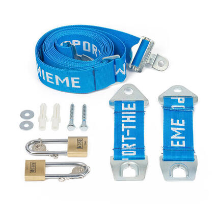 Sangle de fixation murale « Duo » 2-4 m Avec 2 cadenas inclus Unisexe