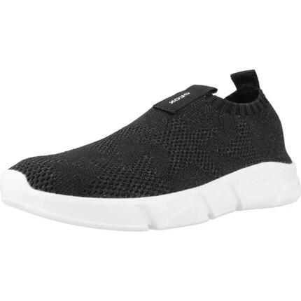 Baskets Geox Modèle J Aril Girl Couleur Argent