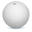 Trial Gymnastikball Boa, Erwachsene, ø 60–65 cm, Weiß