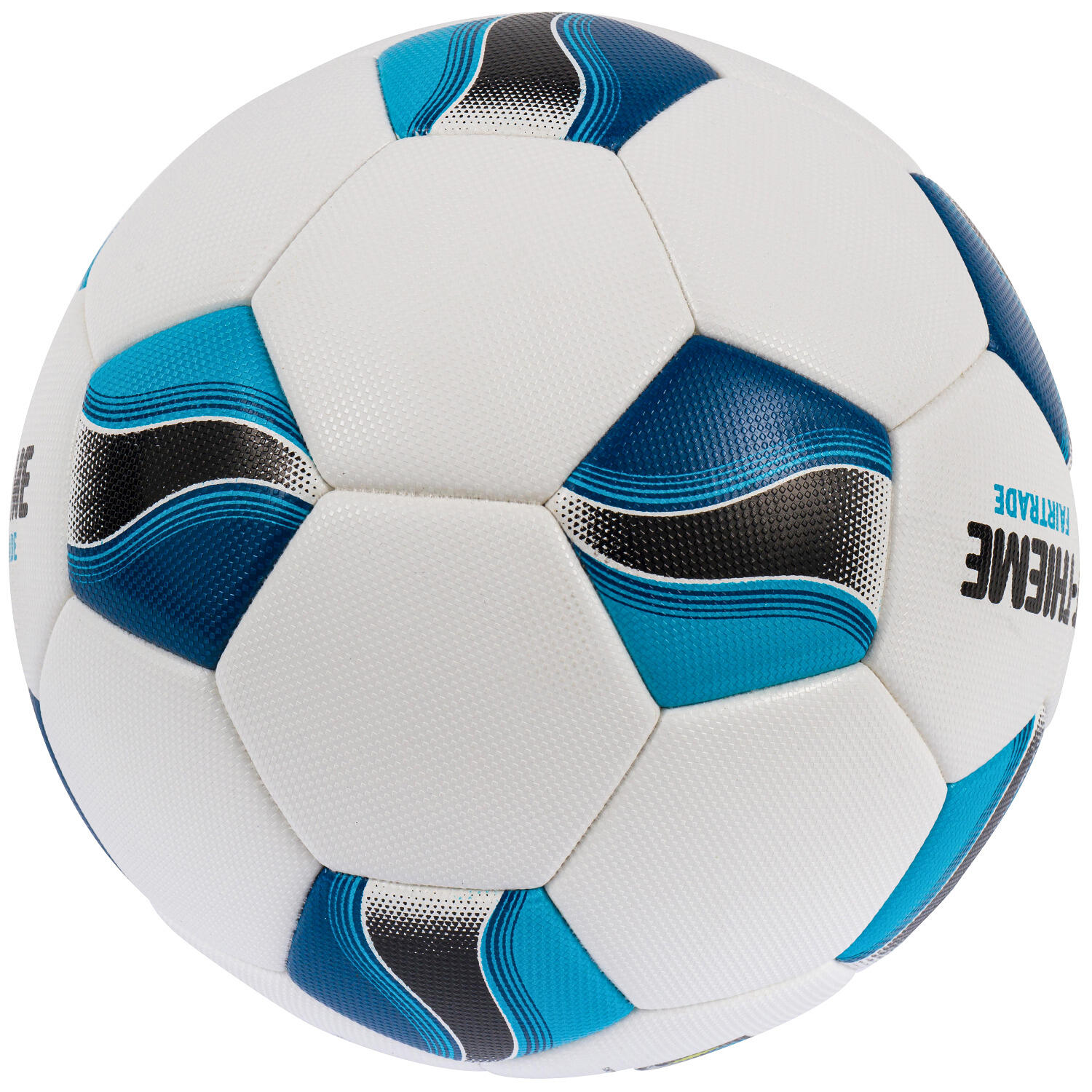 Fußball Fairtrade 2025 Fussball Unisex Weiß-Blau 4/5
