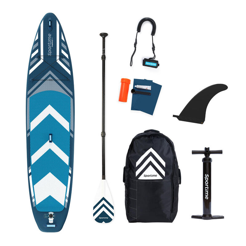 Sportime Stand up Paddling Board Seegleiter Touring-Set, 112 Touring Board