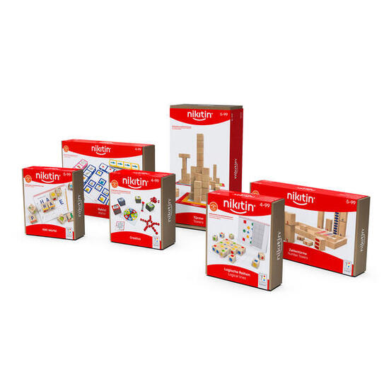 Lernspiele-Set Frühförderpaket N6-N11 Gesundheitssport Unisex