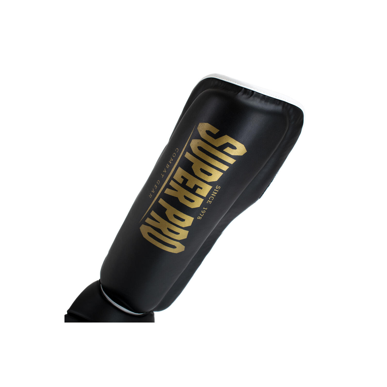 Tibiere Super Pro Combat Gear Negre/Auriu 2/5