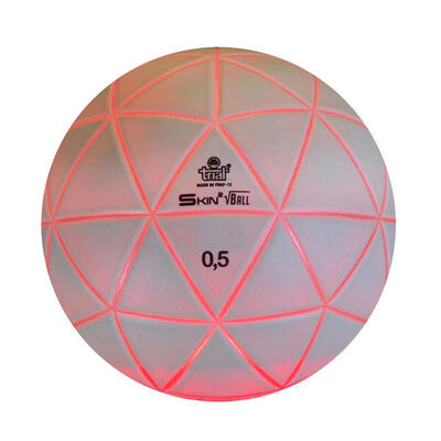 Gewichtsball Skin Ball 0,5 kg 17 cm Gymnastik Unisex Magenta