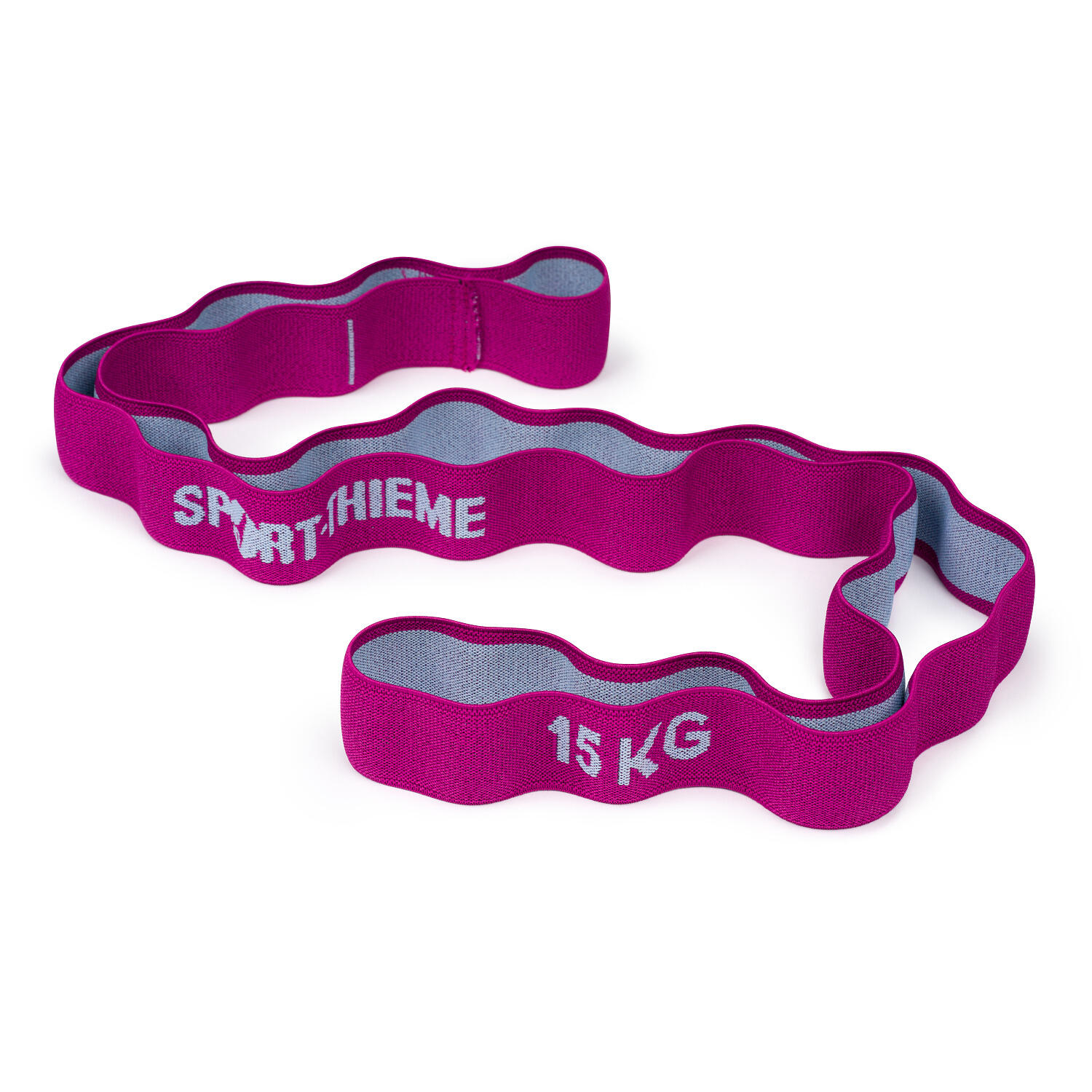 Elastikband Ring 15 kg Lila-Grau Fitness / Krafttraining Unisex Lila-Grau 2/3