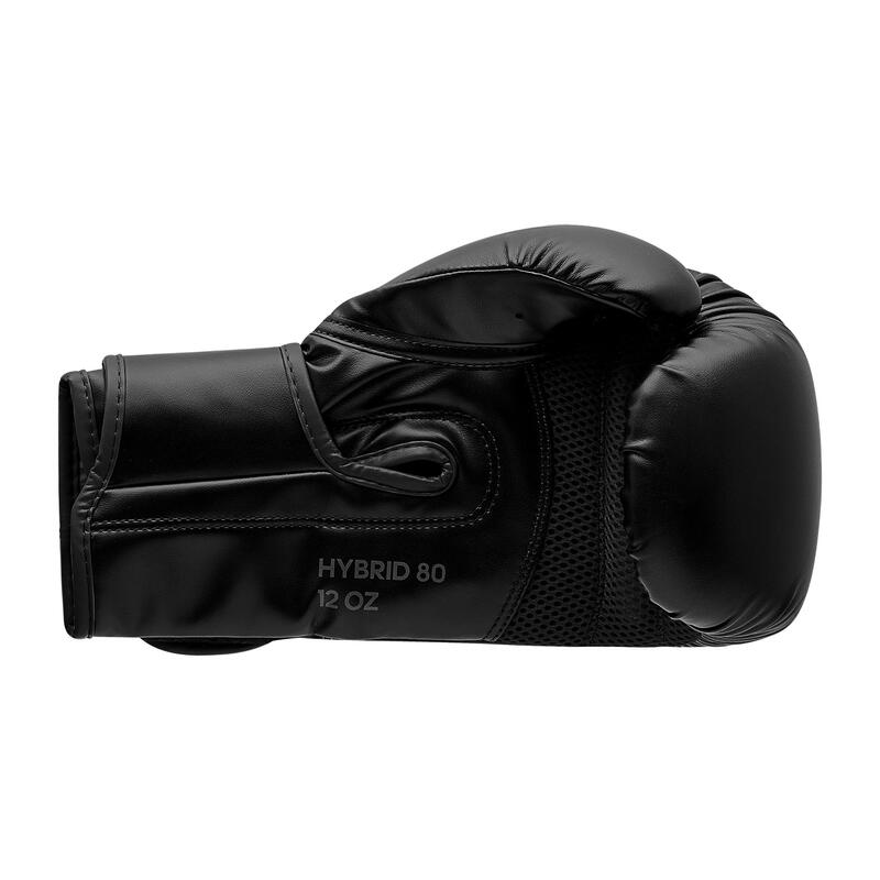 Boxhandschuhe Hybrid 80 schwarz/schwarz
