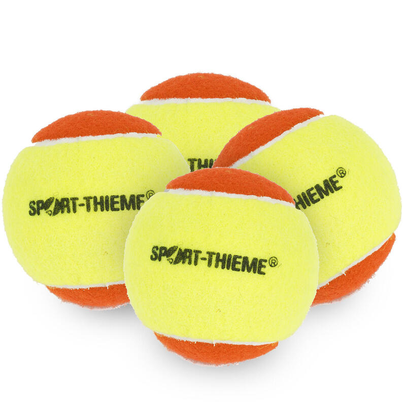 Sport-Thieme Methodik-Tennisbälle Soft Jump, 4er Set