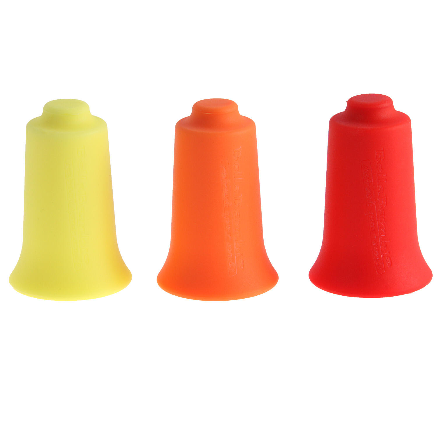 BellaBambi Suction Cup "Original Trio", 1x yellow, 1x orange, 1x red, Trio