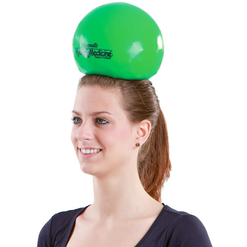 Spordas Medecine ball « Yuck-E-Medicine », 2 kg, ø 16 cm, vert