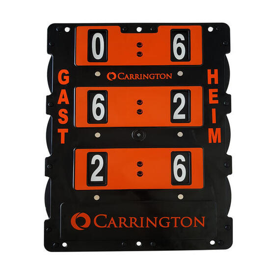 Carrington Tennis-Punkteanzeige, Gast/Heim, 60x46 cm