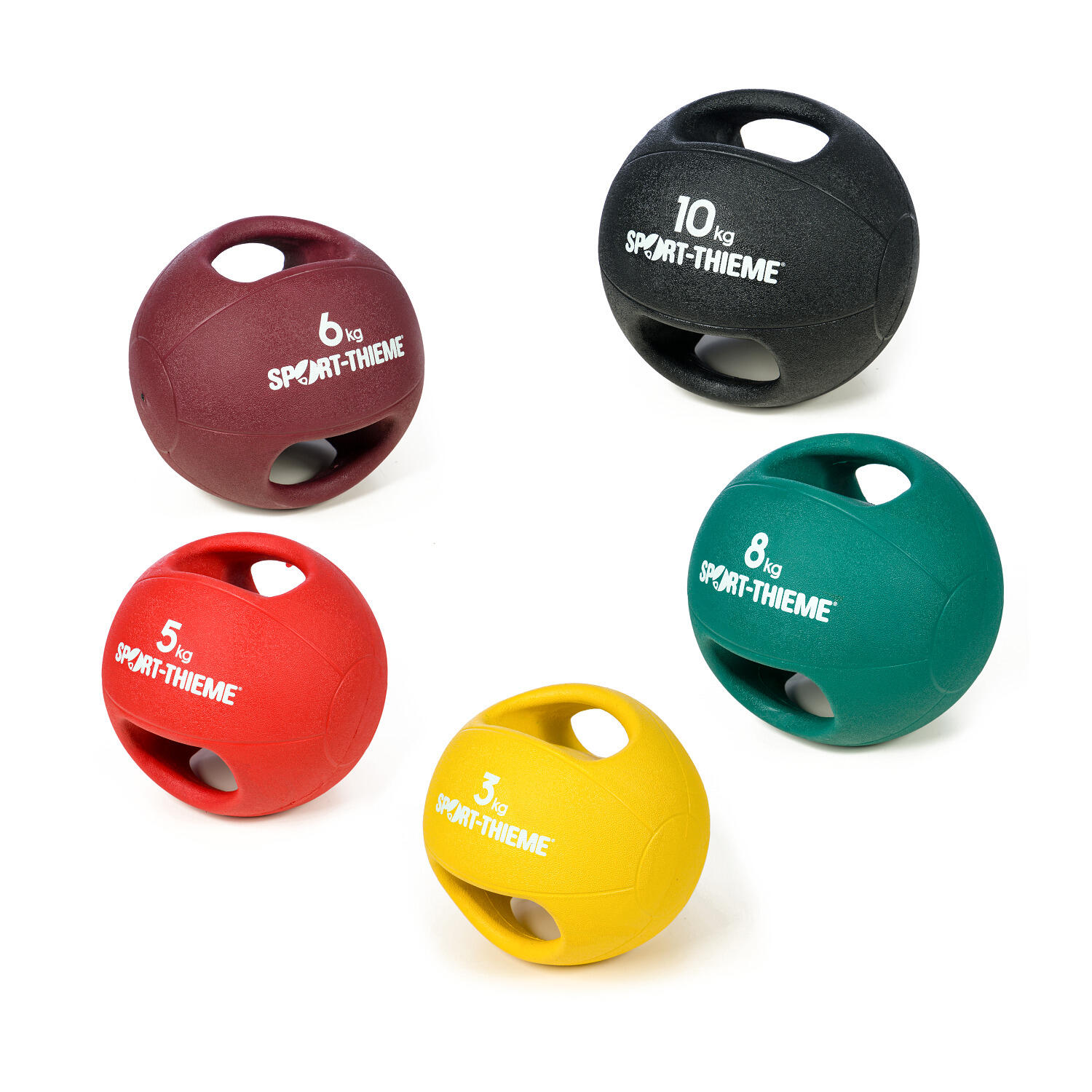 Medicine Ball Dual Grip 10 kg, black Gymnastik Unisex 3/5