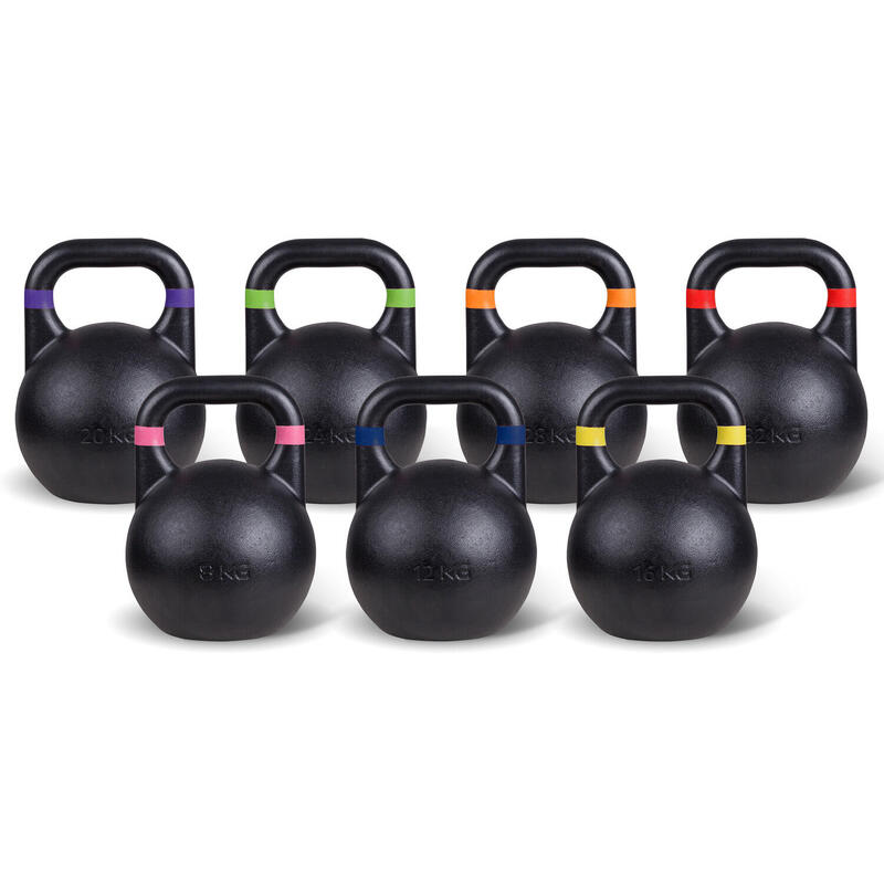 Sport-Thieme Kettlebell « Compétition », 20 kg, violet