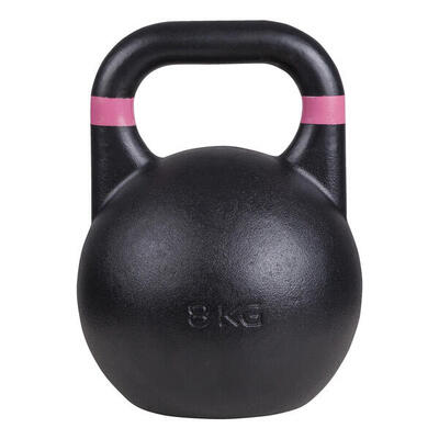 Kettlebell Competition 8 kg, Pink Gewichtheben Unisex Schwarz