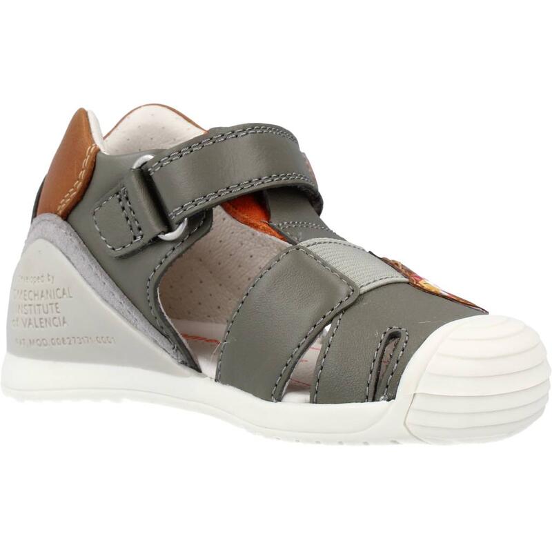 Sandalias Niño Biomecanics 222150b Gris