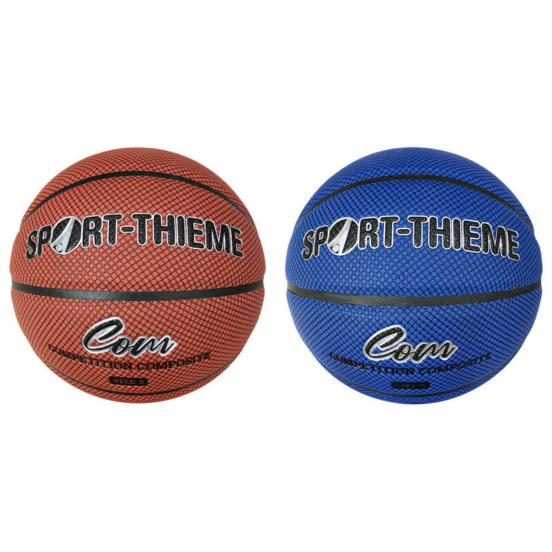 Sport-Thieme Ballon de basketball « Com », Taille 5, Marron