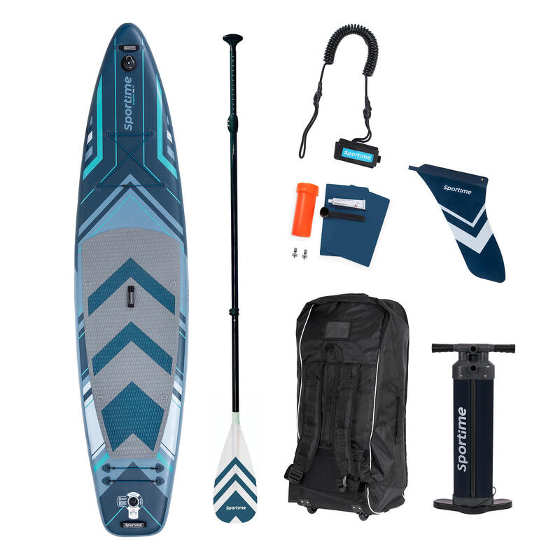 Sportime Stand Up Paddling Board Seegleiter Pro Carbon-Set, 112 Touring Board