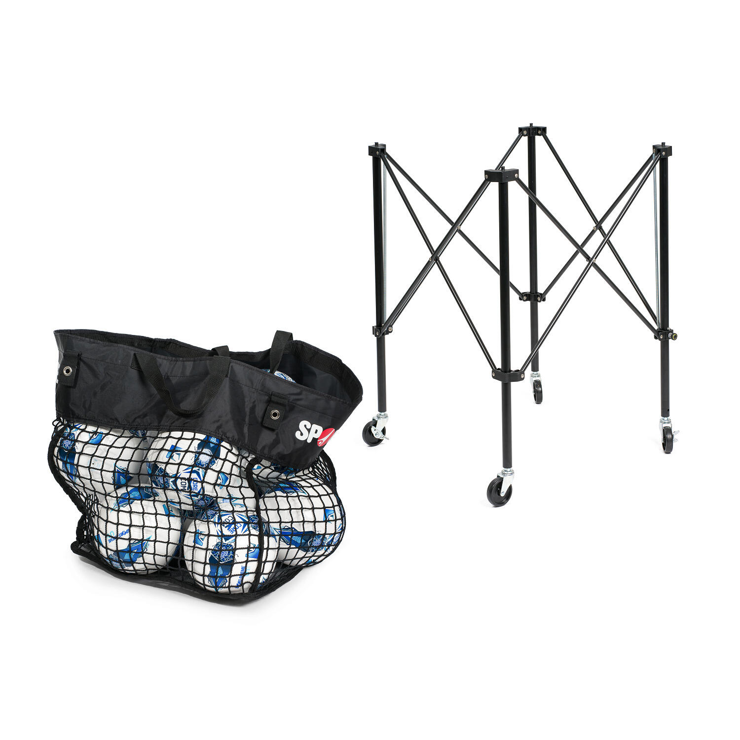 Aufbewahrungswagen Ball-Carrier Fußball Unisex 6/6