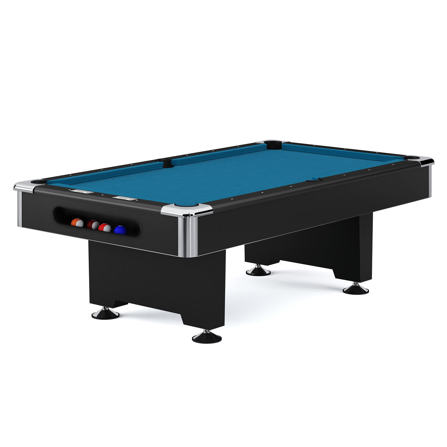 AUTOMATEN HOFFMANN Tavolo da biliardo Club Pro III Simonis 860 Tournament-Blue Campo da gioco da
