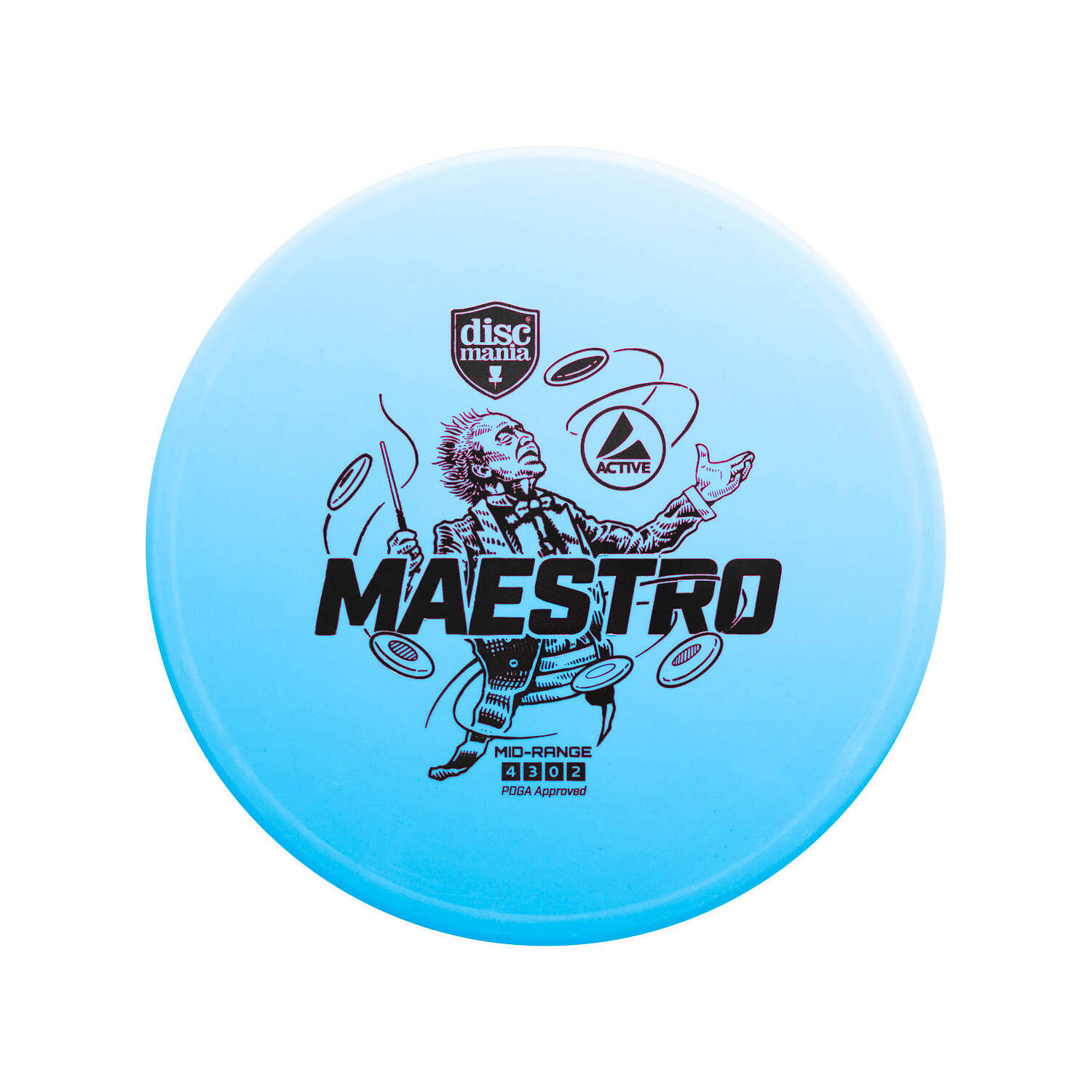 Disc Golf Set - 3 Discs - Driver - Midrange - Putter - starters set 5/6