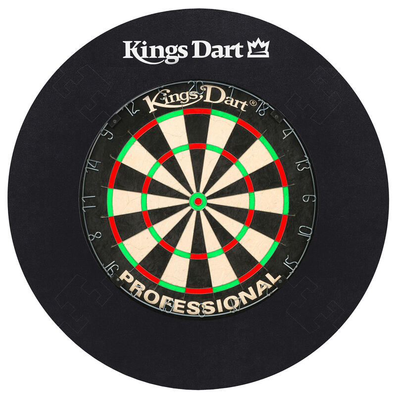 Kings Dart Dart-Set Profi, Professional HD (Zahlenring Kunststoff), Grau