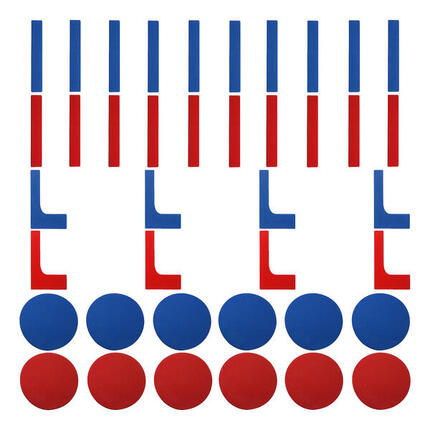 Bodenmarkierungs-Set Basic Leichtathletik Unisex