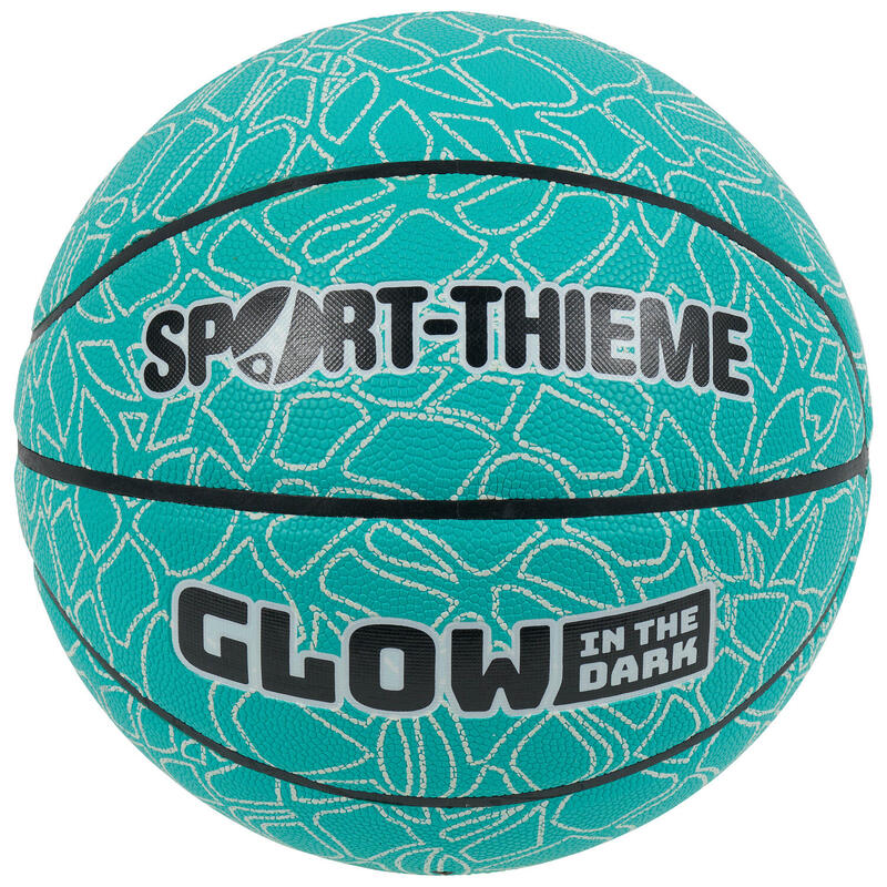 Sport-Thieme Basketball Glow in the Dark, Grün