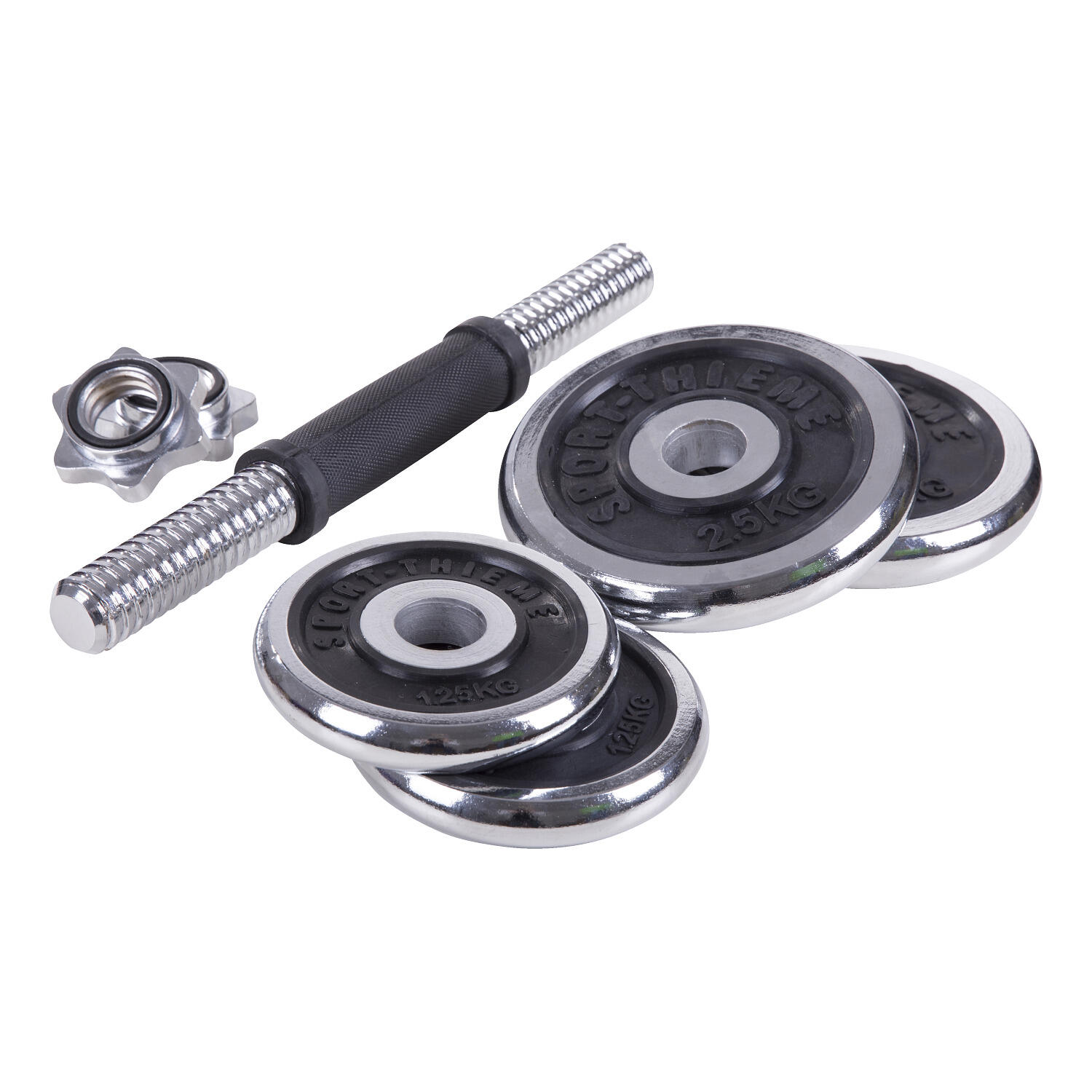 Kurzhantel-Set 10 kg inkl. Koffer Gewichtheben Unisex 3/6