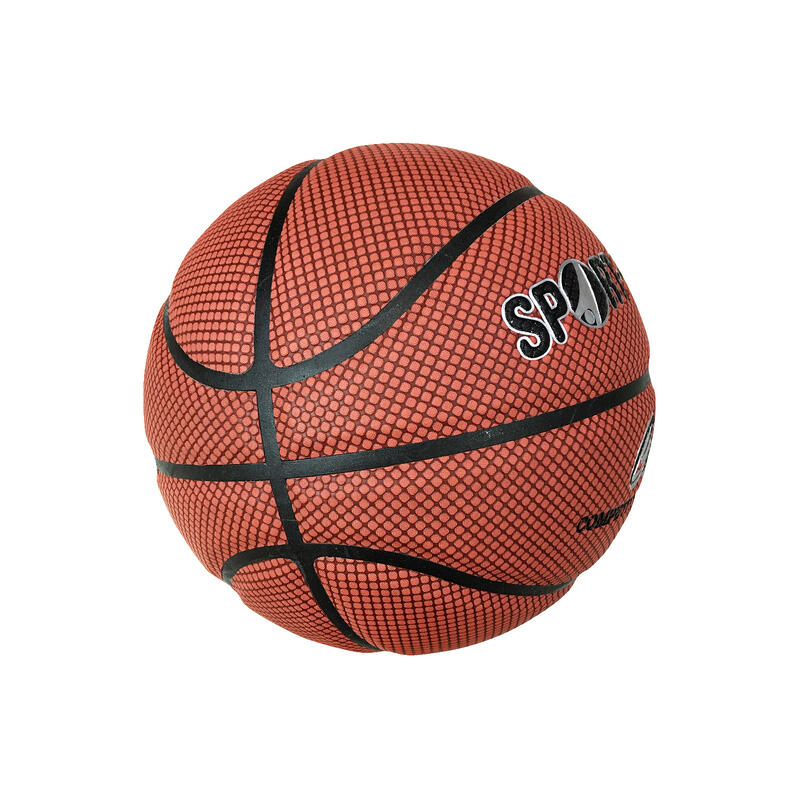 Sport-Thieme Ballon de basketball « Com », Taille 5, Marron