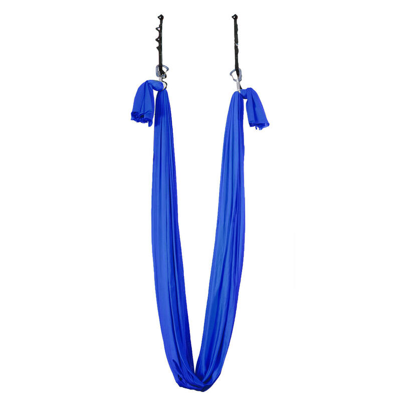 AerialX Hamac de yoga « Aerialyoga », Bleu roi, Sans ancres