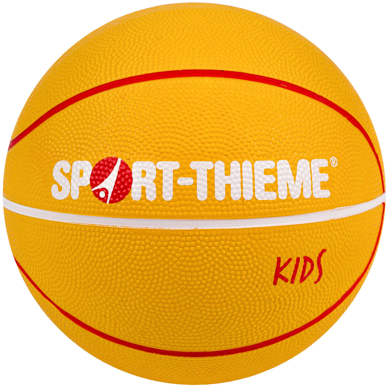 Basketball Kids Größe 3 Basketball Unisex Gelb-Rot 5/5