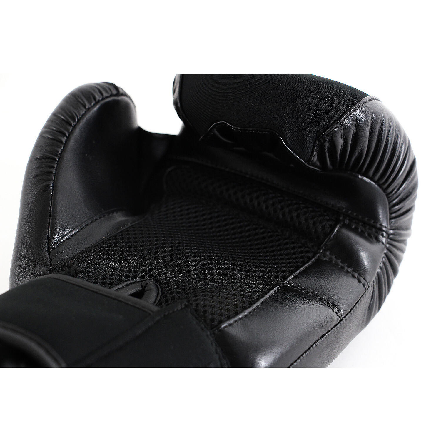 Boxhandschuhe waschbar S–M Boxen Unisex Schwarz-Gold 4/6